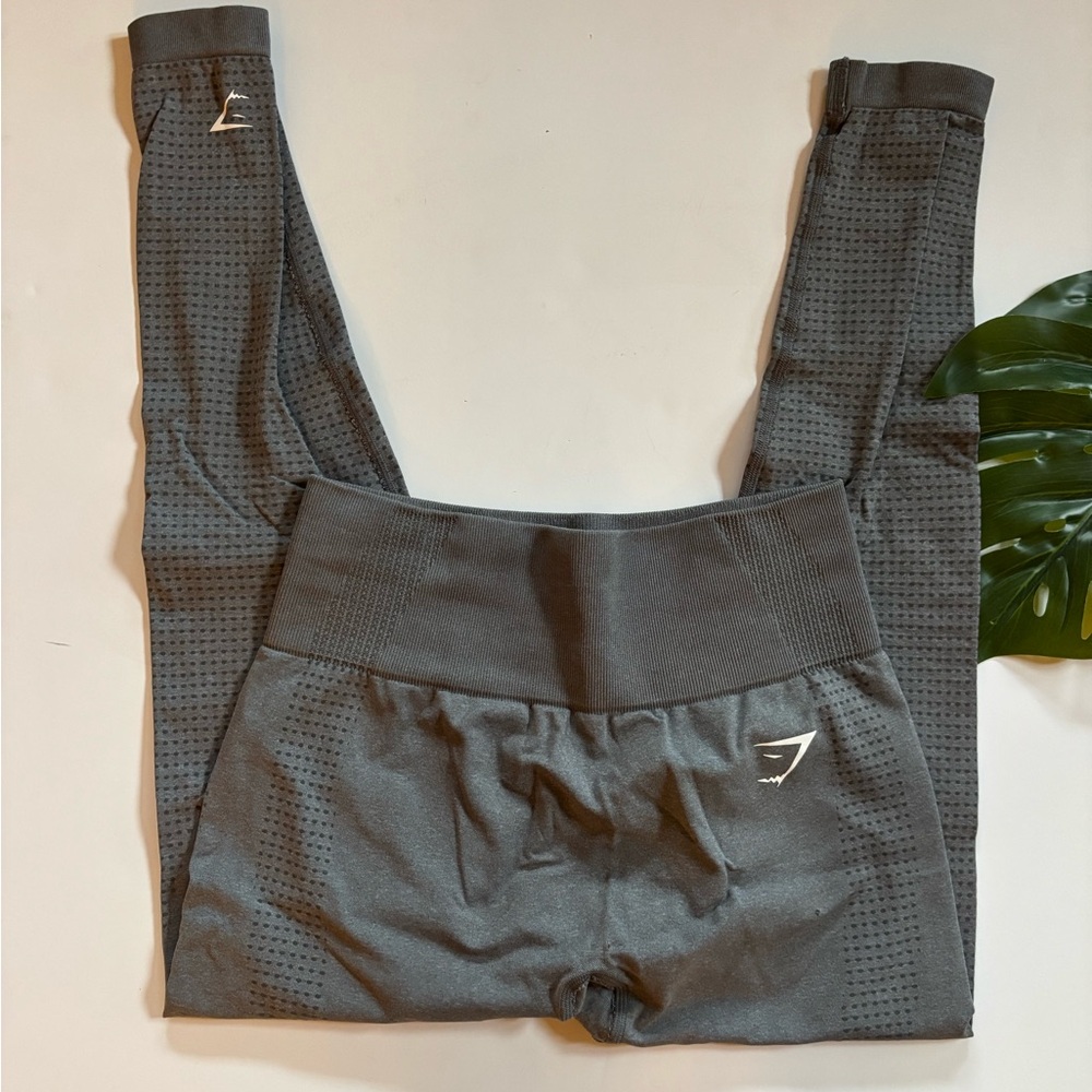 Gymshark Dark Grey Vital Leggings (size S)